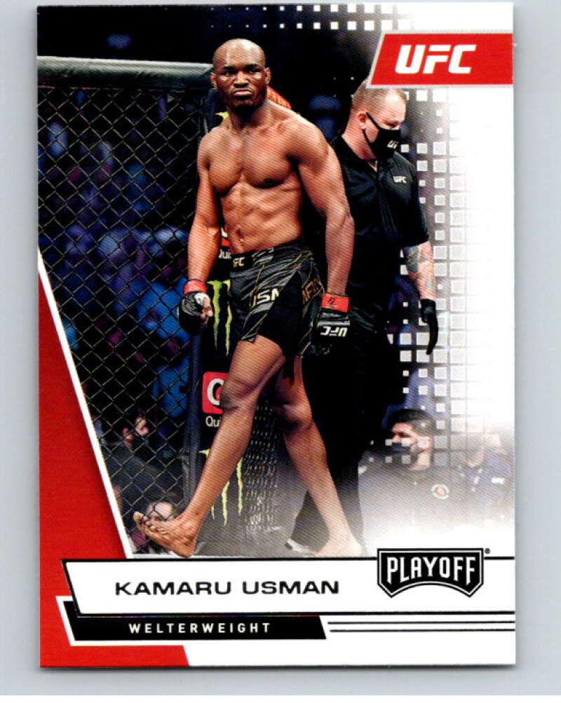2021 Panini MMA Chronicles Playoff #70 Kamaru Usman V85473 Image 1