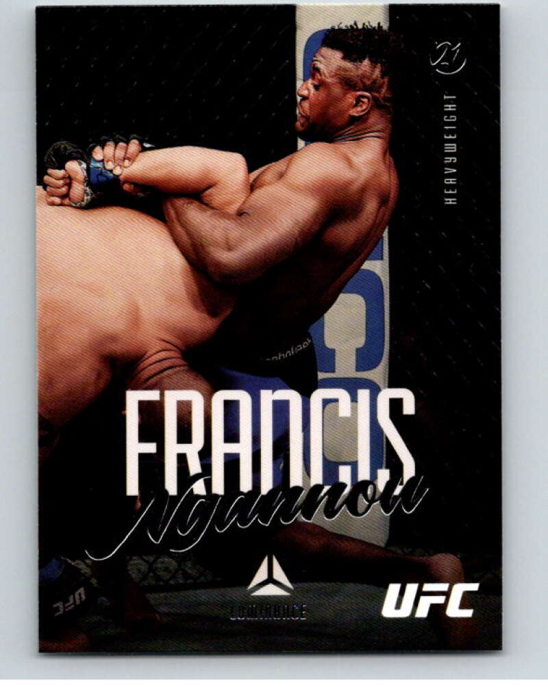 2021 Panini MMA Chronicles Luminance #58 Francis Ngannou V85487 Image 1