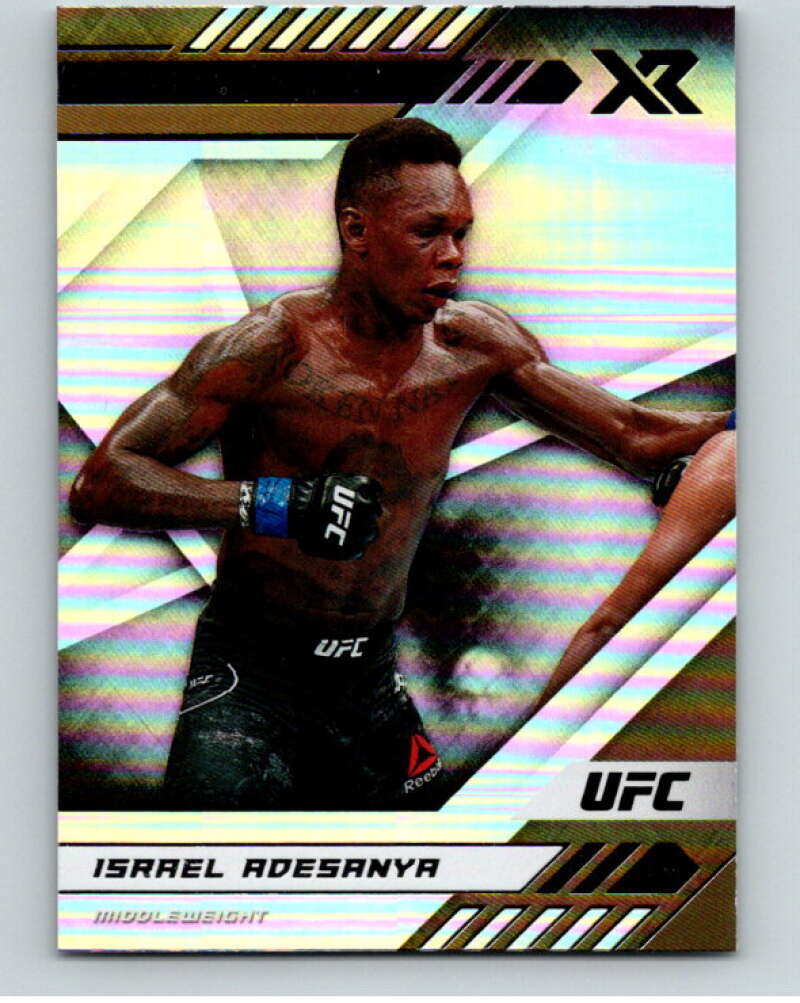 2021 Panini MMA Chronicles XR #195 Israel Adesanya V85512 Image 1