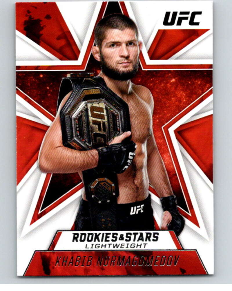 2021 Panini MMA Chronicles Rookies and Stars #81 Khabib Nurmagomedov V85515 Image 1