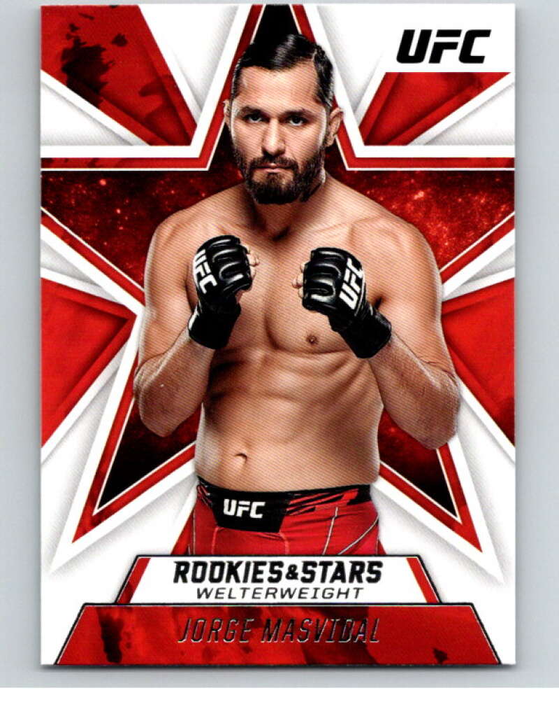 2021 Panini MMA Chronicles Rookies and Stars #82 Jorge Masvidal V85517 Image 1