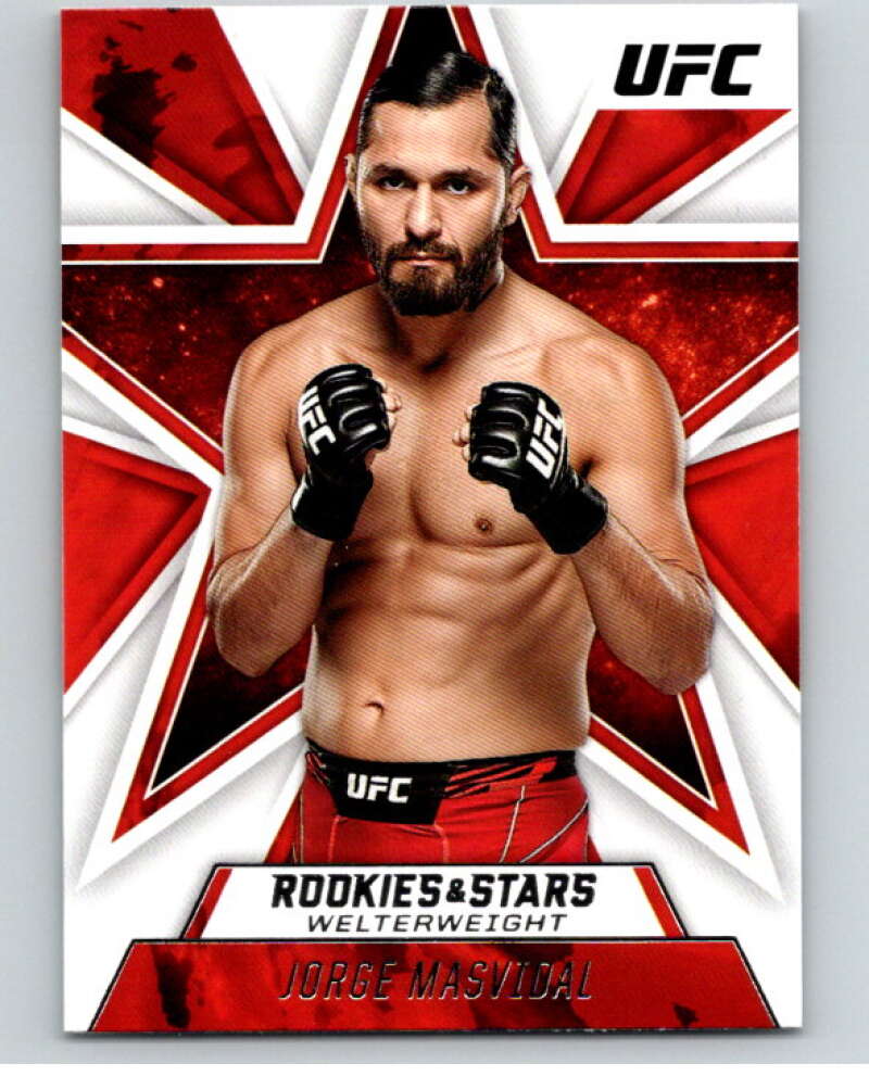 2021 Panini MMA Chronicles Rookies and Stars #82 Jorge Masvidal V85518 Image 1