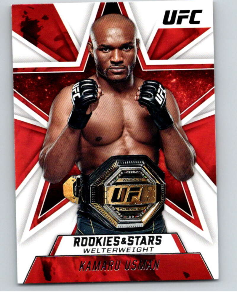 2021 Panini MMA Chronicles Rookies and Stars #86 Kamaru Usman V85523 Image 1