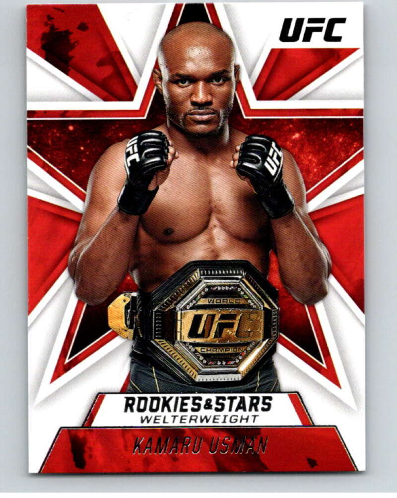 2021 Panini MMA Chronicles Rookies and Stars #86 Kamaru Usman V85524 Image 1
