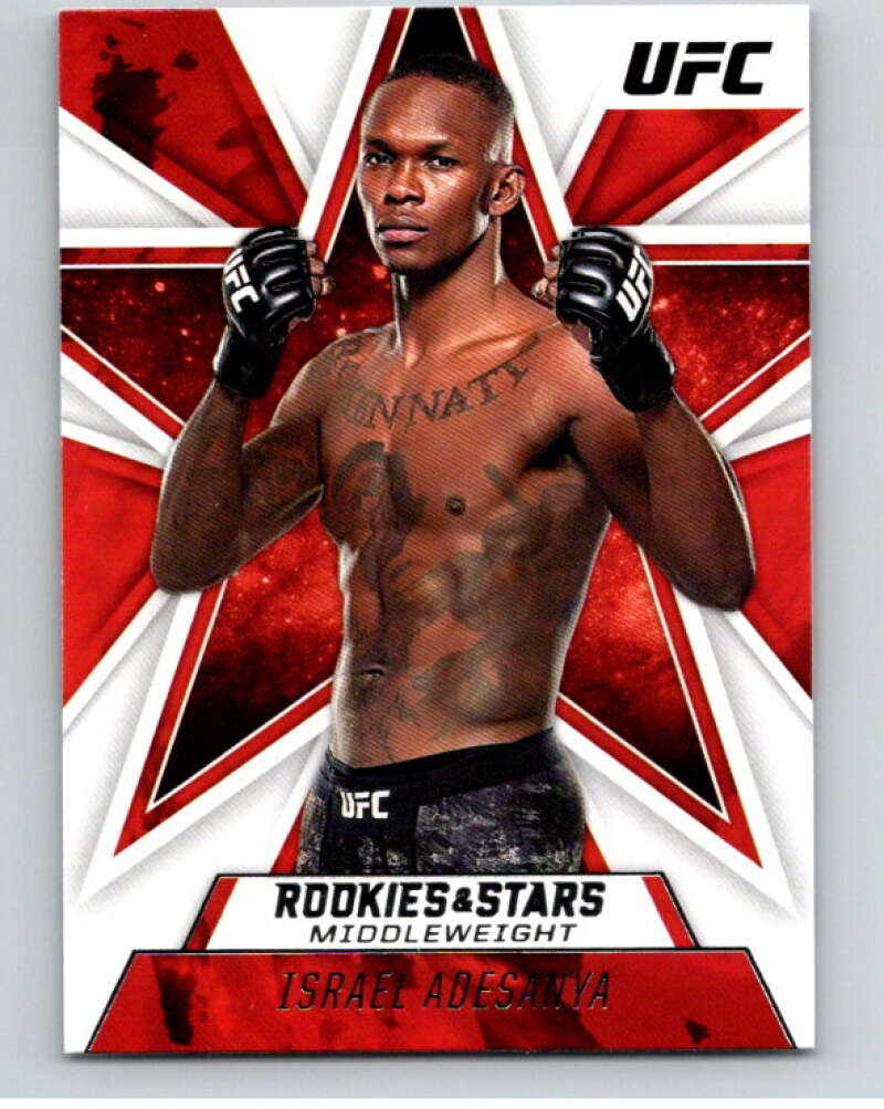 2021 Panini MMA Chronicles Rookies and Stars #87 Israel Adesanya V85526 Image 1
