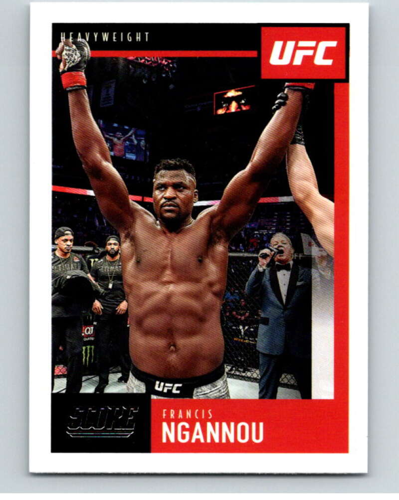2021 Panini MMA Chronicles Score #92 Francis Ngannou V85538 Image 1