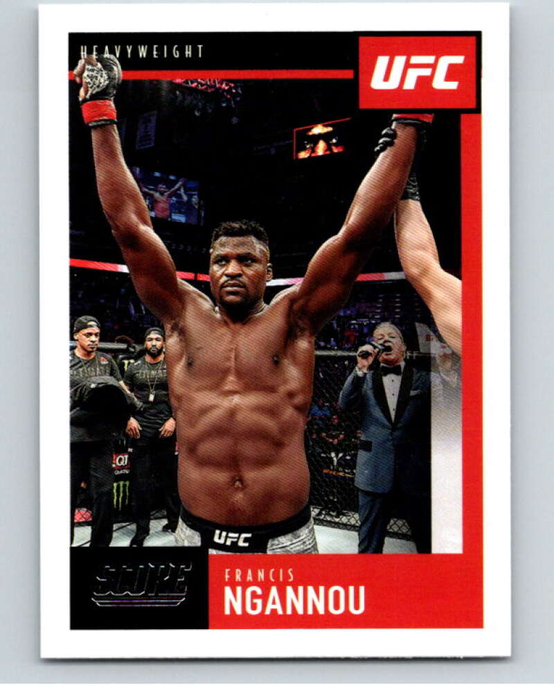 2021 Panini MMA Chronicles Score #92 Francis Ngannou V85539 Image 1