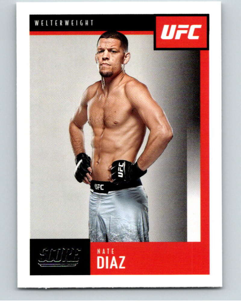 2021 Panini MMA Chronicles Score #95 Nate Diaz V85544 Image 1