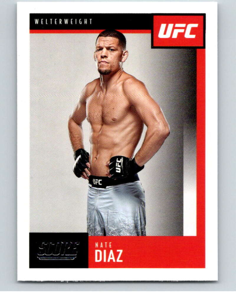 2021 Panini MMA Chronicles Score #95 Nate Diaz V85545 Image 1