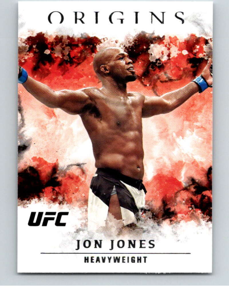 2021 Panini MMA Chronicles Origins #33 Jon Jones V85557 Image 1