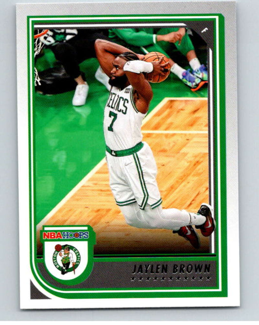 2022-23 Panini NBA Hoops #2 Jaylen Brown  Boston Celtics  V85576 Image 1