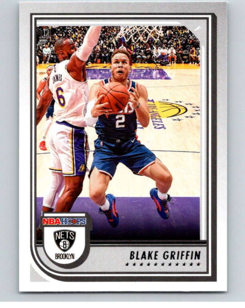 2022-23 Panini NBA Hoops #13 Blake Griffin Brooklyn Nets V85580 Image 1