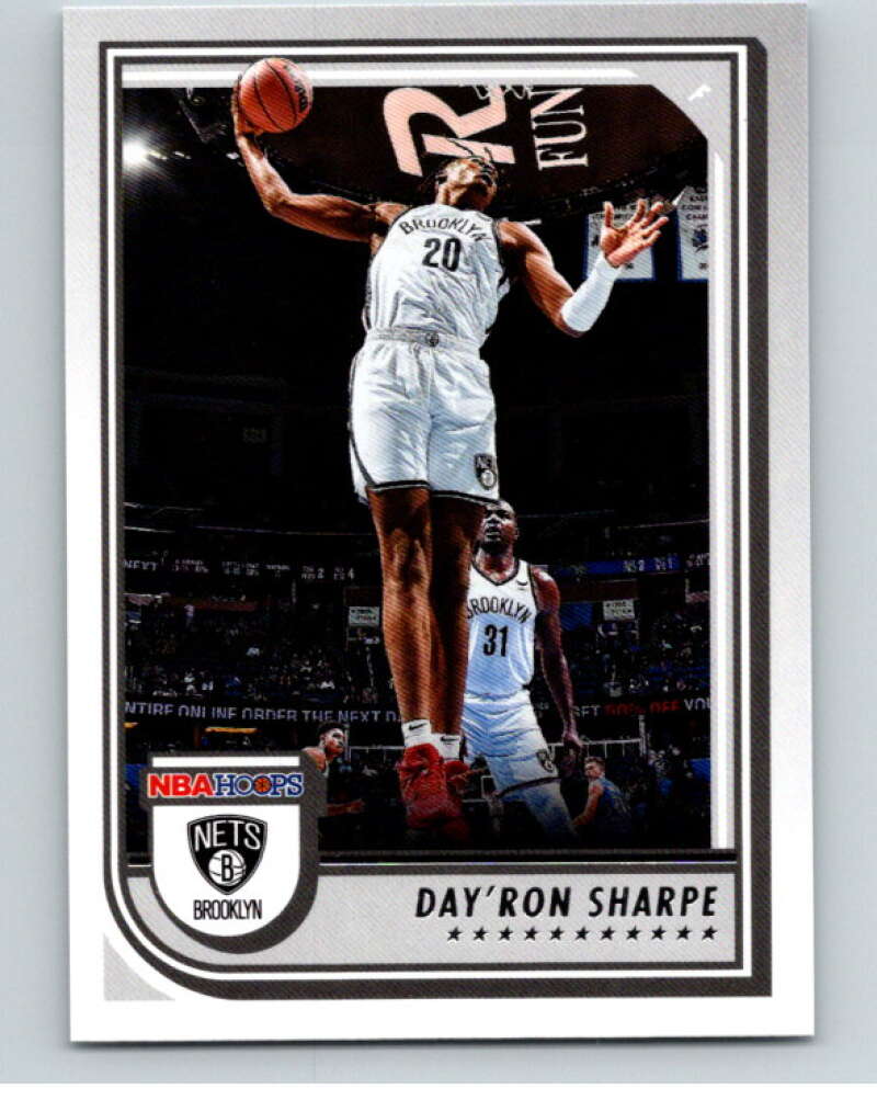 2022-23 Panini NBA Hoops #17 Day'Ron Sharpe Brooklyn Nets V85582 Image 1