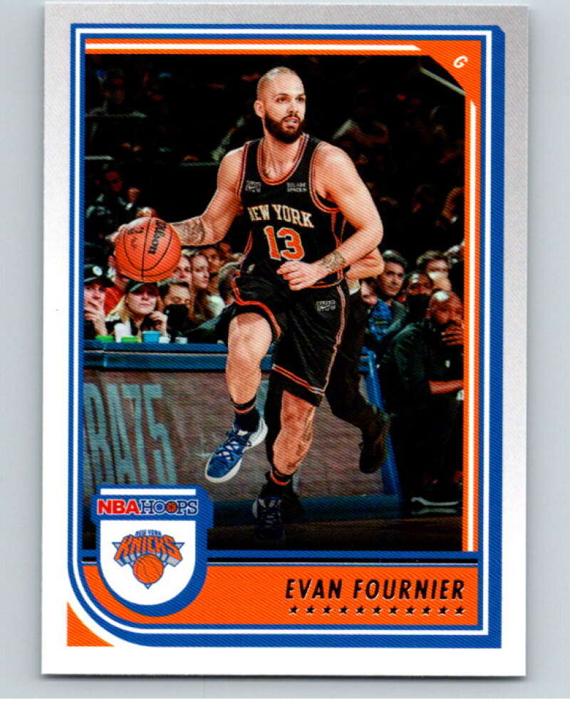 2022-23 Panini NBA Hoops #19 Evan Fournier New York Knicks V85583 Image 1