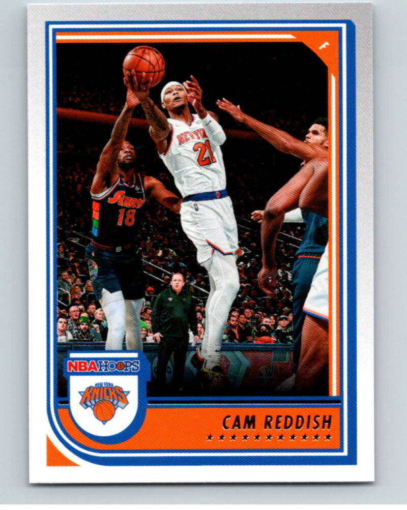 2022-23 Panini NBA Hoops #25 Cam Reddish New York Knicks V85586 Image 1