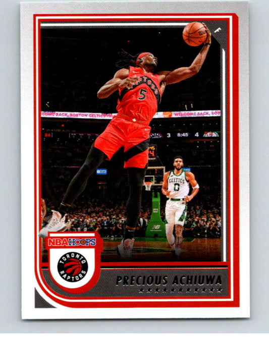 2022-23 Panini NBA Hoops #41 Precious Achiuwa  Toronto Raptors  V85596 Image 1