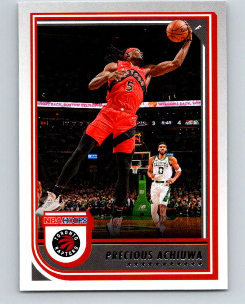 2022-23 Panini NBA Hoops #41 Precious Achiuwa Toronto Raptors V85596 Image 1