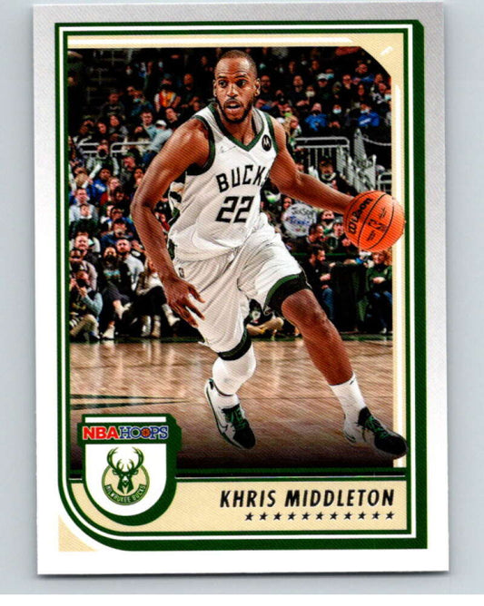 2022-23 Panini NBA Hoops #45 Khris Middleton  Milwaukee Bucks  V85600 Image 1