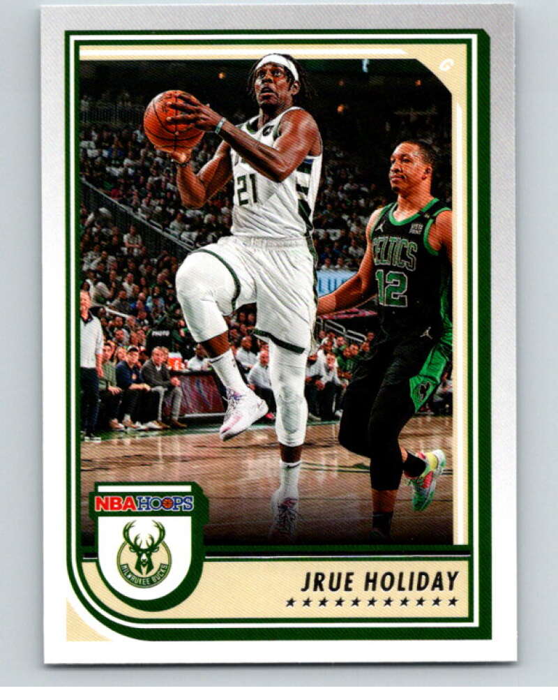 2022-23 Panini NBA Hoops #46 Jrue Holiday Milwaukee Bucks V85601 Image 1