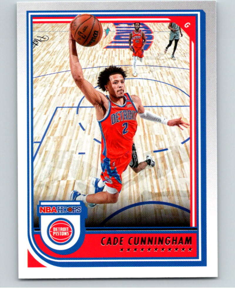 2022-23 Panini NBA Hoops #59 Cade Cunningham Detroit Pistons V85609 Image 1