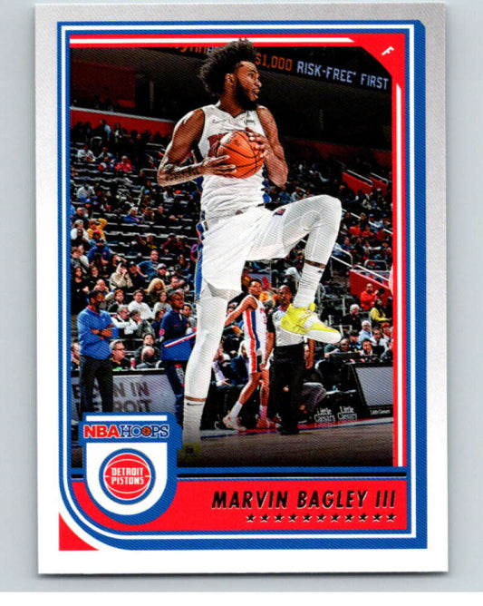 2022-23 Panini NBA Hoops #61 Marvin Bagley III  Detroit Pistons  V85611 Image 1