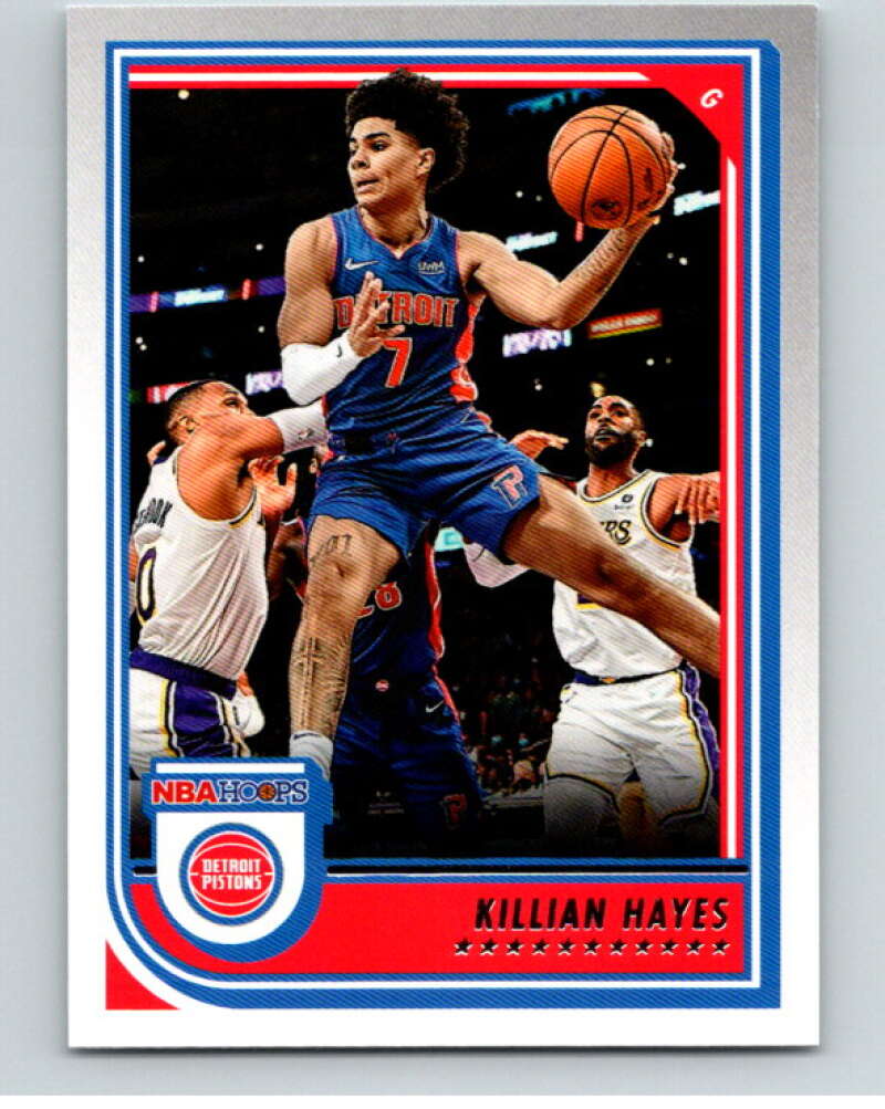 2022-23 Panini NBA Hoops #64 Killian Hayes Detroit Pistons V85613 Image 1