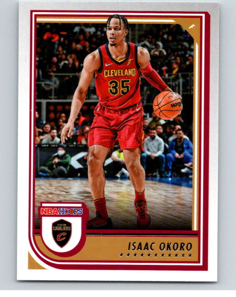 2022-23 Panini NBA Hoops #71 Isaac Okoro Cleveland Cavaliers V85616 Image 1