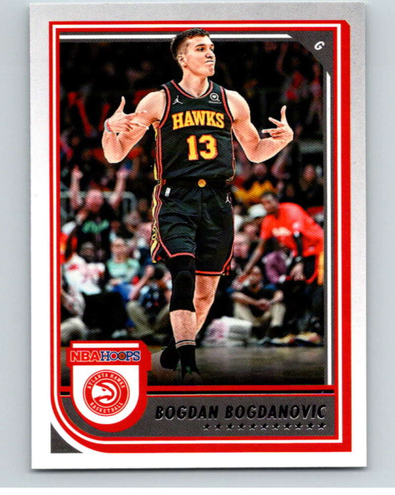 2022-23 Panini NBA Hoops #84 Bogdan Bogdanovic Atlanta Hawks V85623 Image 1