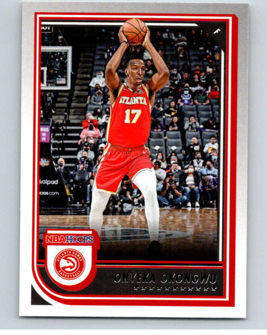 2022-23 Panini NBA Hoops #87 Onyeka Okongwu  Atlanta Hawks  V85625 Image 1