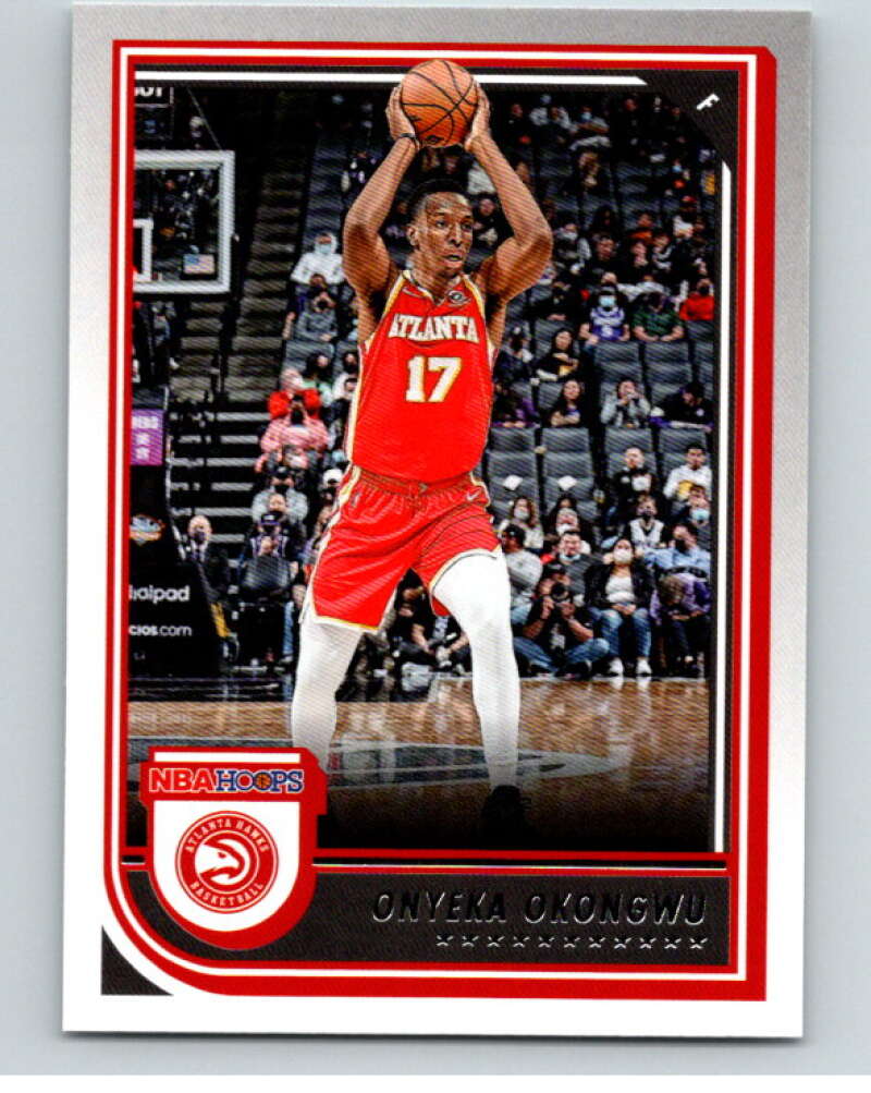 2022-23 Panini NBA Hoops #87 Onyeka Okongwu Atlanta Hawks V85625 Image 1