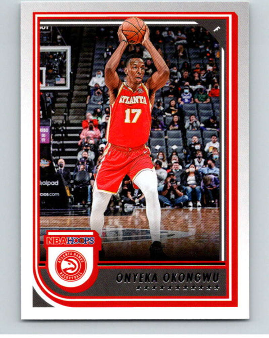 2022-23 Panini NBA Hoops #87 Onyeka Okongwu  Atlanta Hawks  V85626 Image 1