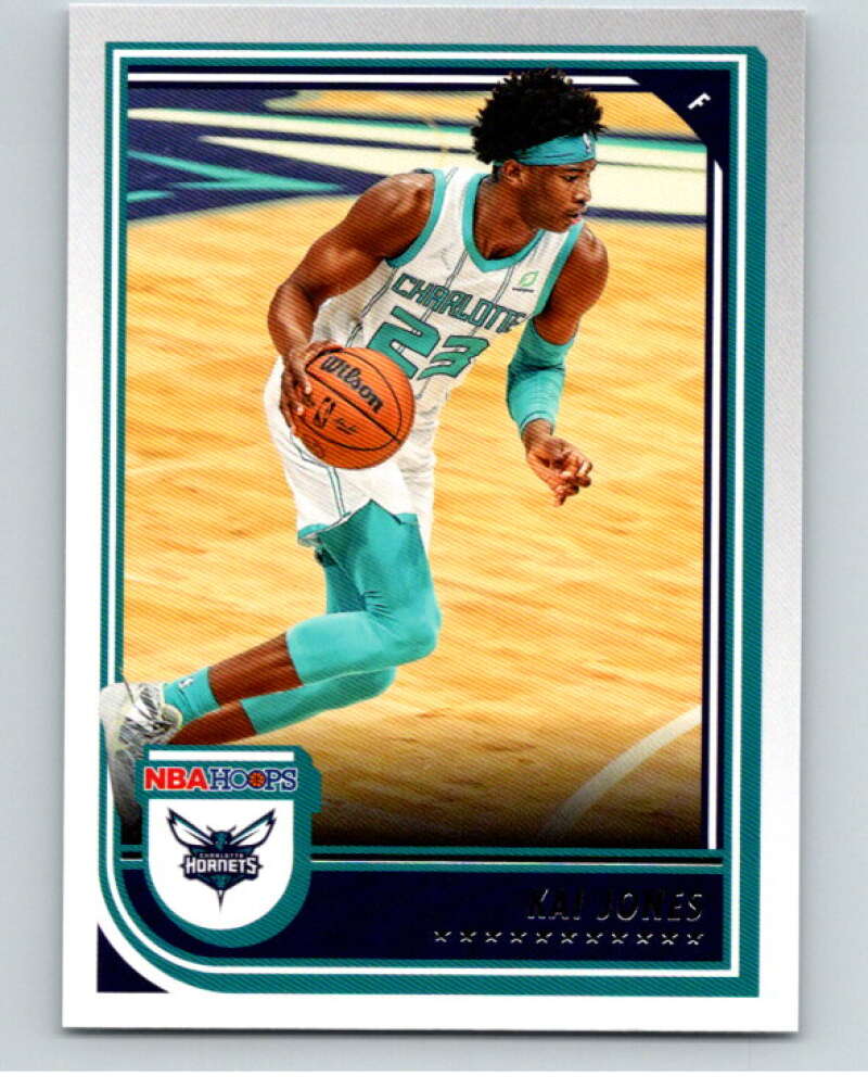 2022-23 Panini NBA Hoops #88 Kai Jones Charlotte Hornets V85627 Image 1