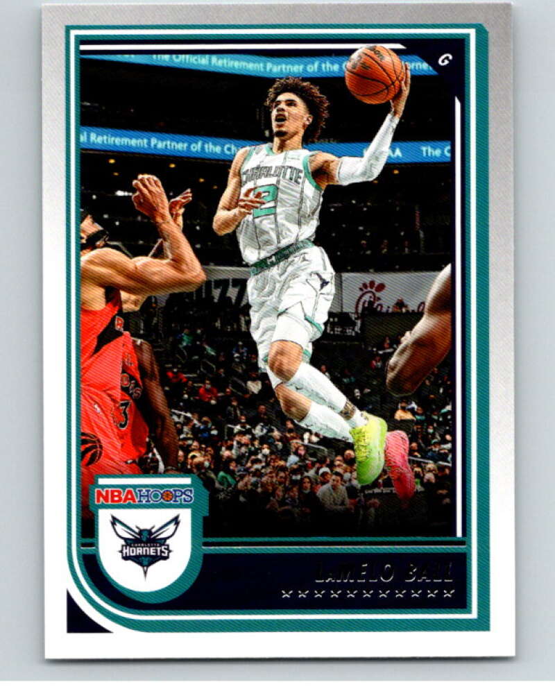 2022-23 Panini NBA Hoops #90 LaMelo Ball Charlotte Hornets V85629 Image 1