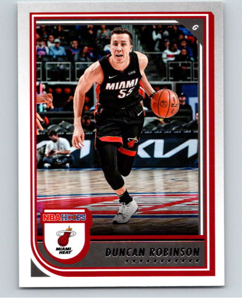 2022-23 Panini NBA Hoops #98 Duncan Robinson Miami Heat V85632 Image 1