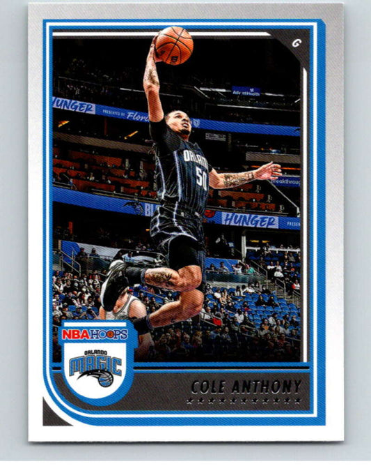 2022-23 Panini NBA Hoops #105 Cole Anthony  Orlando Magic  V85635 Image 1