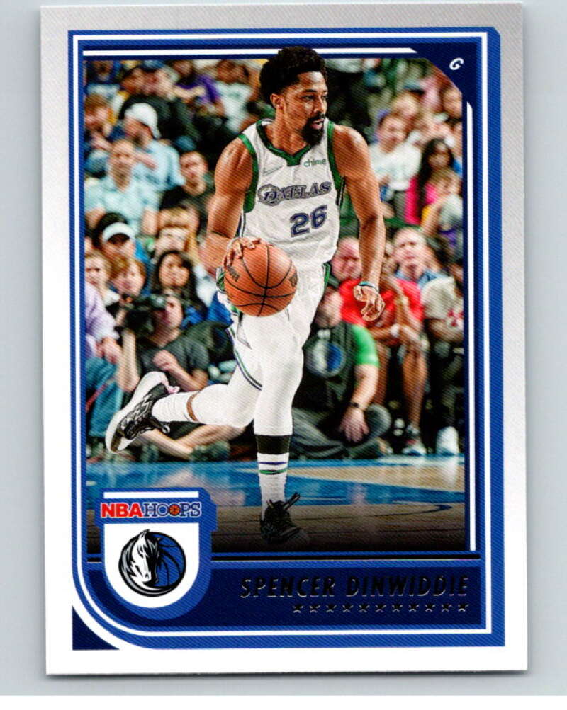 2022-23 Panini NBA Hoops #122 Spencer Dinwiddie Dallas Mavericks V85644 Image 1