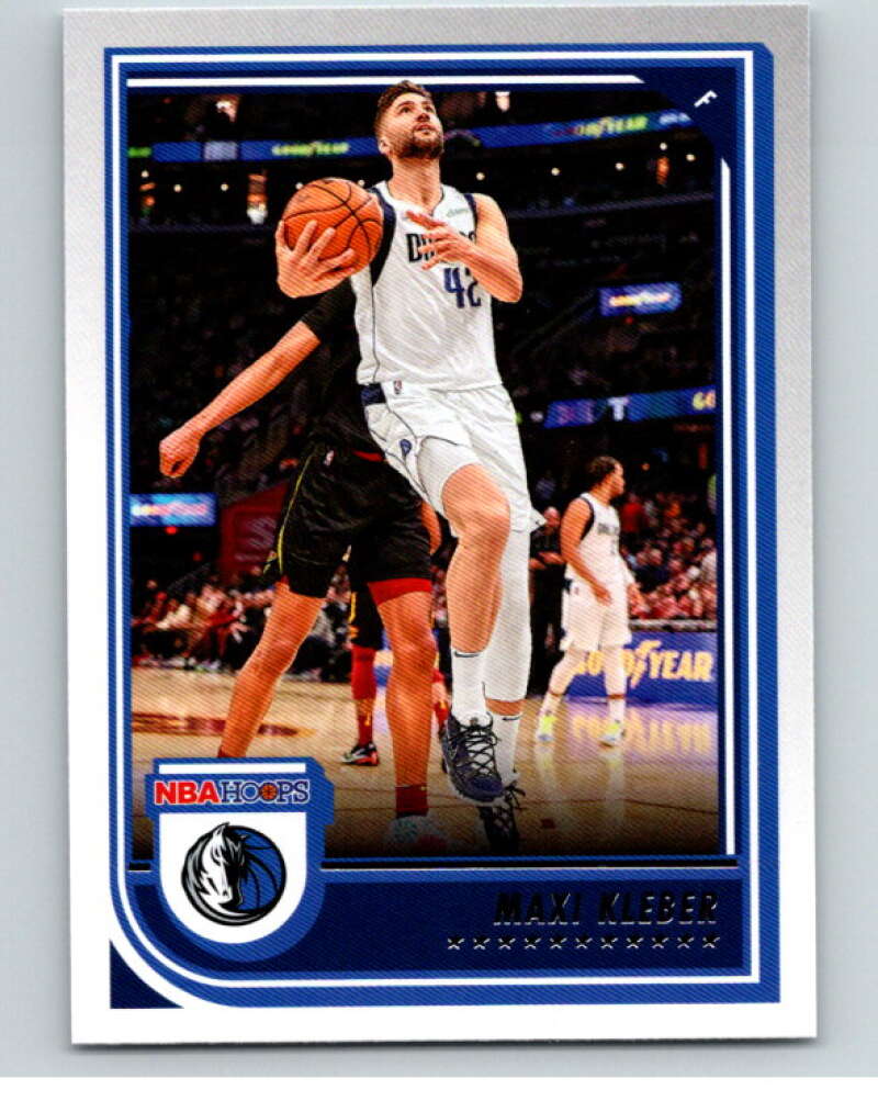 2022-23 Panini NBA Hoops #124 Maxi Kleber Dallas Mavericks V85646 Image 1