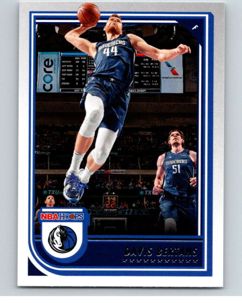 2022-23 Panini NBA Hoops #125 Davis Bertans Dallas Mavericks V85648 Image 1