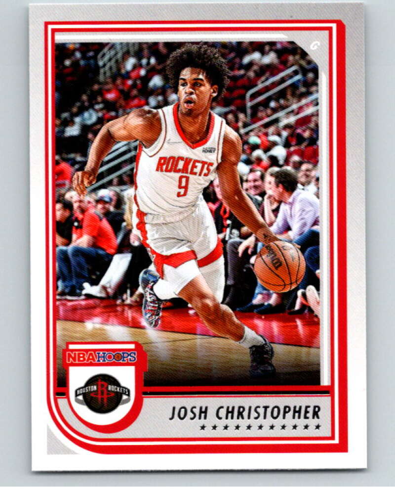 2022-23 Panini NBA Hoops #132 Josh Christopher Houston Rockets V85652 Image 1