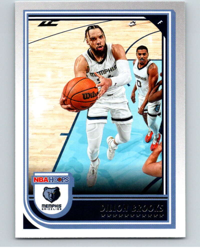 2022-23 Panini NBA Hoops #135 Dillon Brooks Memphis Grizzlies V85656 Image 1