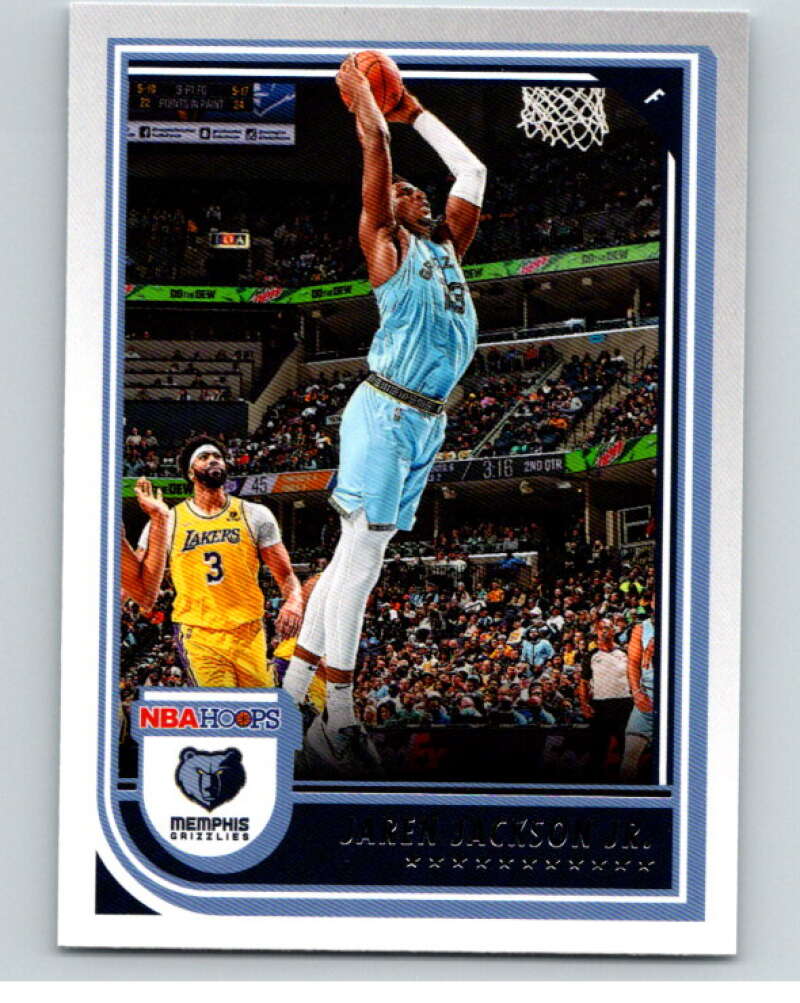 2022-23 Panini NBA Hoops #136 Jaren Jackson Jr. Memphis Grizzlies V85657 Image 1