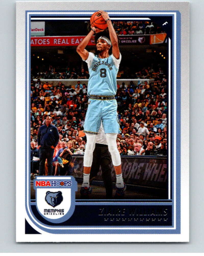 2022-23 Panini NBA Hoops #138 Ziaire Williams Memphis Grizzlies V85661 Image 1