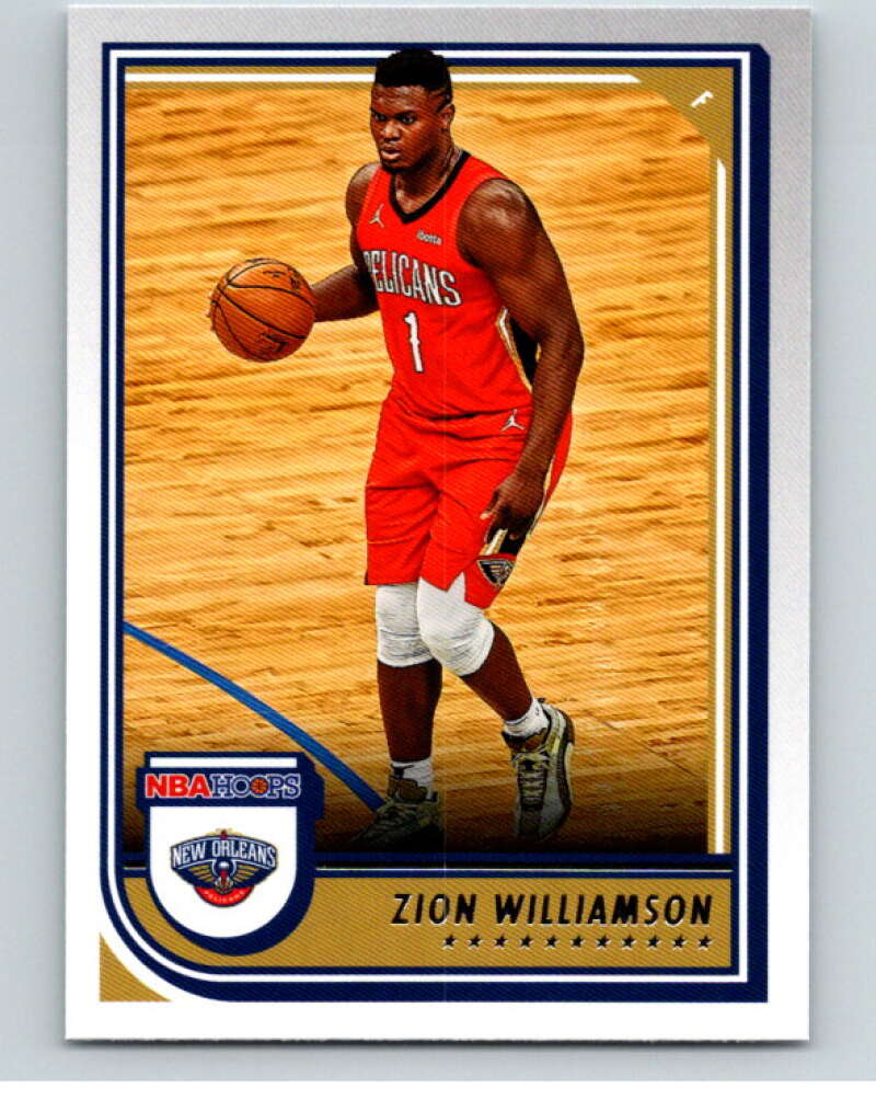 2022-23 Panini NBA Hoops #147 Zion Williamson New Orleans Pelicans V85664 Image 1