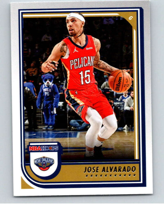2022-23 Panini NBA Hoops #148 Jose Alvarado  New Orleans Pelicans  V85666 Image 1