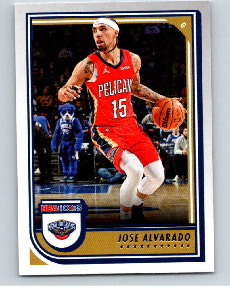 2022-23 Panini NBA Hoops #148 Jose Alvarado New Orleans Pelicans V85666 Image 1