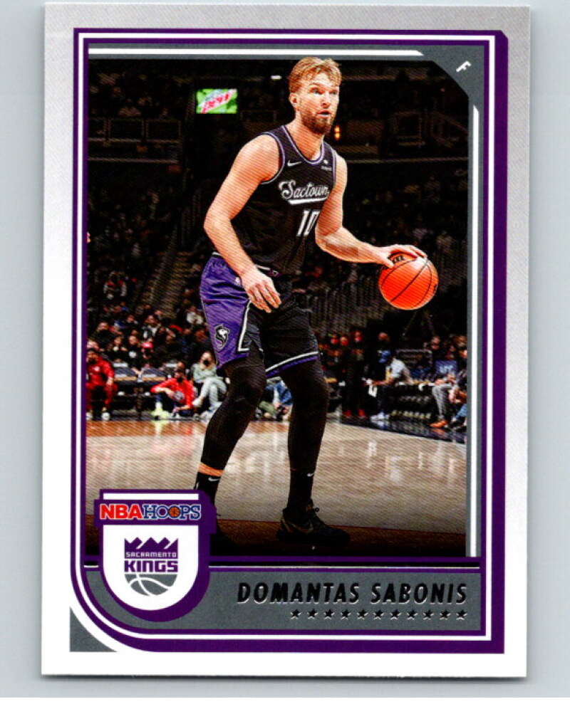 2022-23 Panini NBA Hoops #159 Domantas Sabonis Sacramento Kings V85672 Image 1