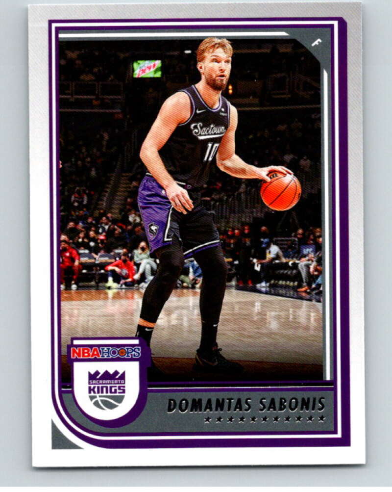 2022-23 Panini NBA Hoops #159 Domantas Sabonis Sacramento Kings V85673 Image 1