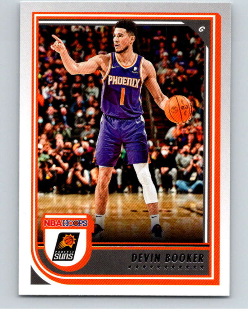 2022-23 Panini NBA Hoops #164 Devin Booker Phoenix Suns V85675 Image 1