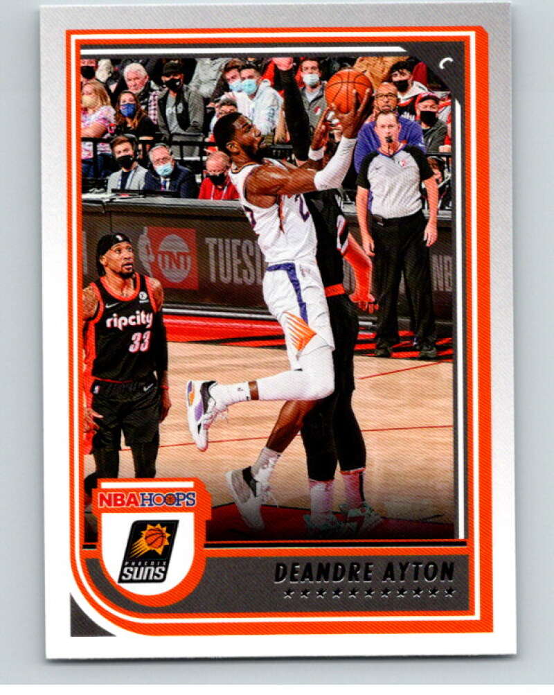 2022-23 Panini NBA Hoops #166 Deandre Ayton Phoenix Suns V85676 Image 1