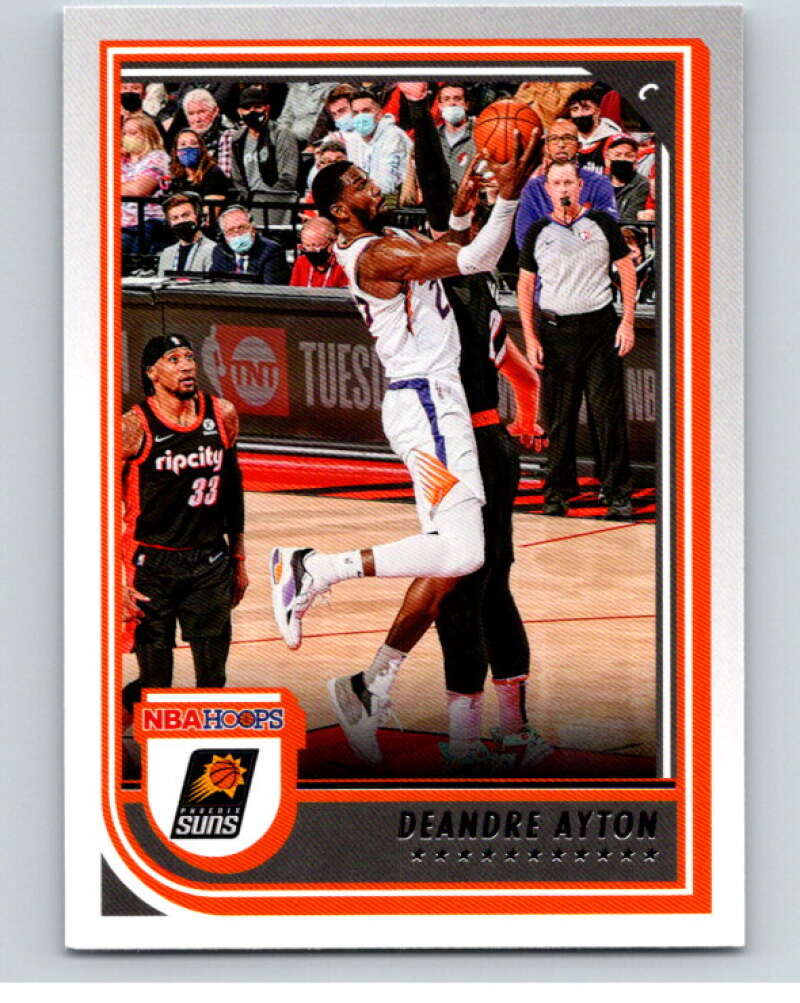 2022-23 Panini NBA Hoops #166 Deandre Ayton Phoenix Suns V85677 Image 1